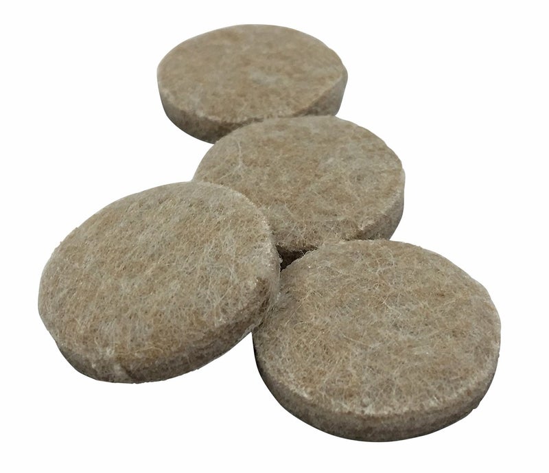 Shepherd Hardware 4 Pack â€“ 4-Inch Heavy Duty Self-Adhesive Felt Furniture Pads, Beige â€“ Scratch-Resistant Floor Protectors for Hardwood, Tile & Vinyl - Image 2
